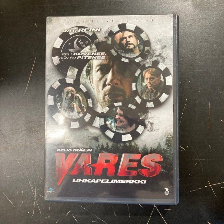 Vares - Uhkapelimerkki DVD (M-/M-) -toiminta-