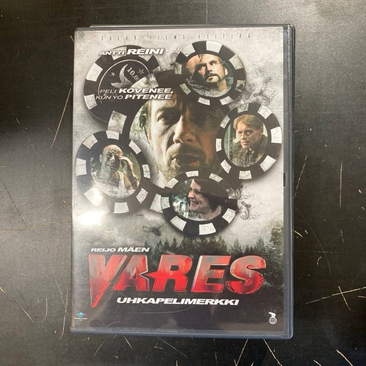 Vares - Uhkapelimerkki DVD (VG+/M-) -toiminta-