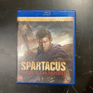 Spartacus - War Of The Damned Blu-ray (VG-VG+/M-) -tv-sarja-