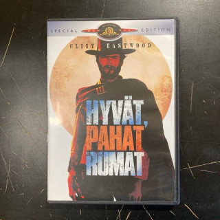 Hyvät, pahat ja rumat (special edition) 2DVD (VG/M-) -western-