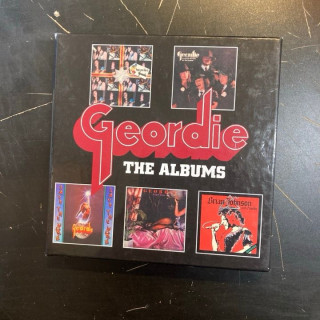 Geordie - The Albums 5CD (VG+/VG+) -hard rock-