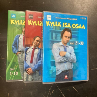 Kyllä isä osaa - koko sarja 6DVD (VG+-M-/M-) -tv-sarja-