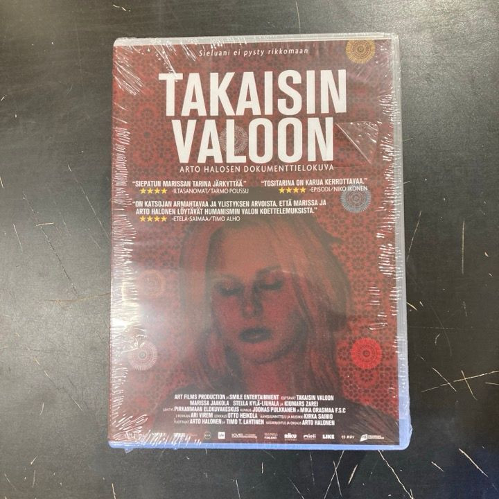 Takaisin valoon DVD (avaamaton) -dokumentti-