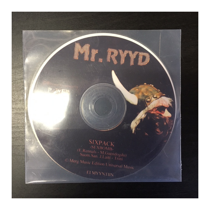 Mr. Ryyd - Sixpack PROMO CDS (VG+/-) -dance-