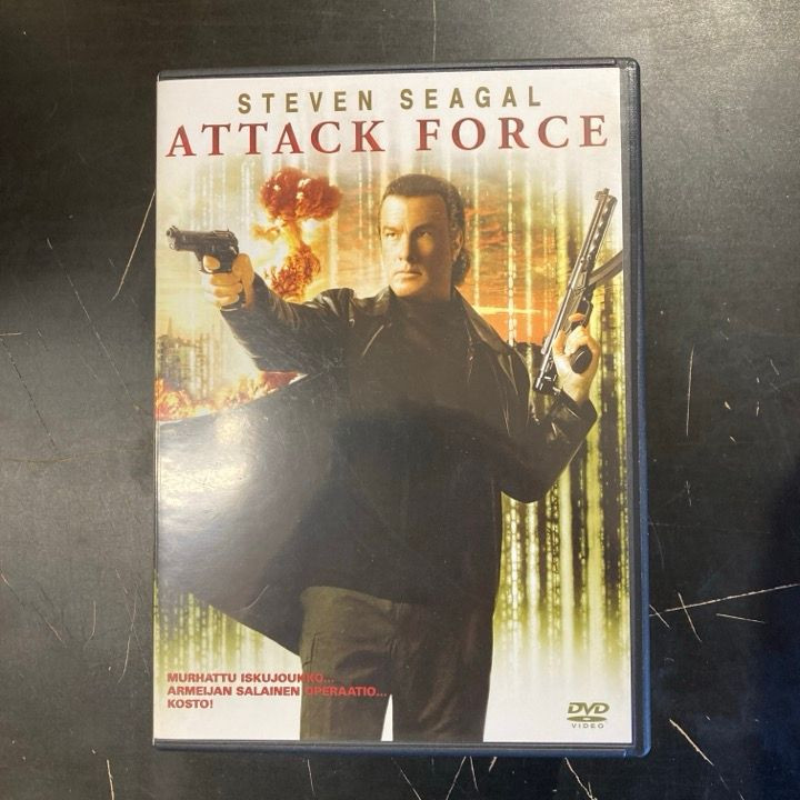 Attack Force DVD (VG+/M-) -toiminta-