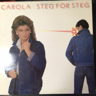 Carola - Steg för steg LP (M-/VG+) -pop-