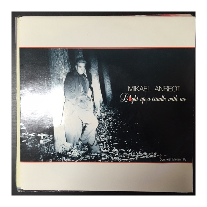 Mikael Anreot - Light Up A Candle With Me 7'' (VG+/VG+) -synthpop-