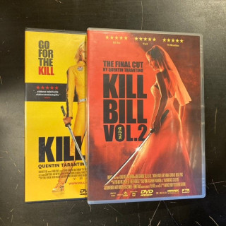 Kill Bill 1-2 2DVD (VG+/VG+) -toiminta-