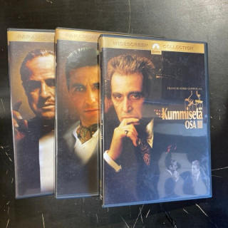 Kummisetä 1-3 4DVD (VG+-M-/M-) -draama-