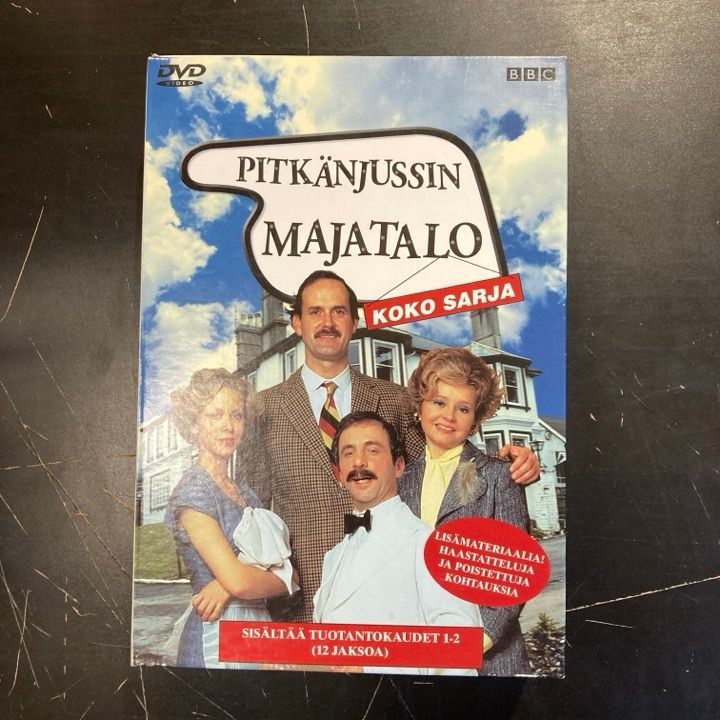 Pitkän Jussin majatalo - koko sarja 2DVD (VG+-M-/M-) -tv-sarja-