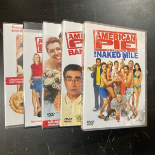 American Pie 1-5 5DVD (VG+-M-/M-) -komedia-