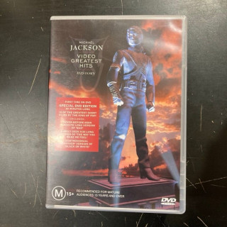 Michael Jackson - History (Video Greatest Hits) DVD (VG+/M-) -pop-