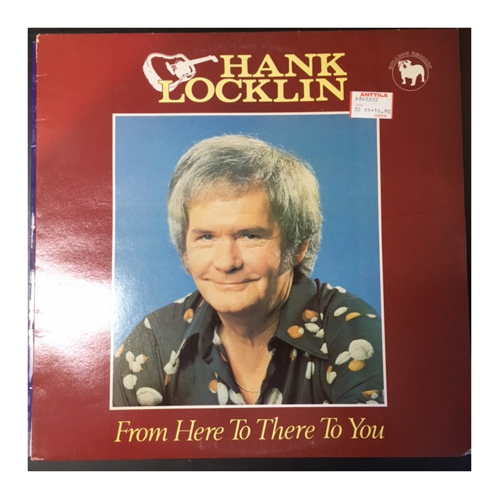 Hank Locklin - From Here To There To You LP (VG+-M-/VG+) -country-