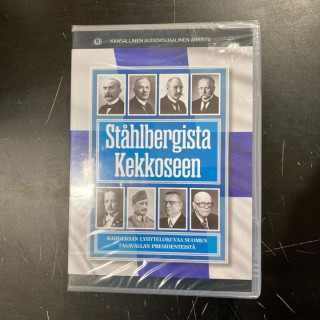 Ståhlbergista Kekkoseen DVD (avaamaton) -dokumentti-