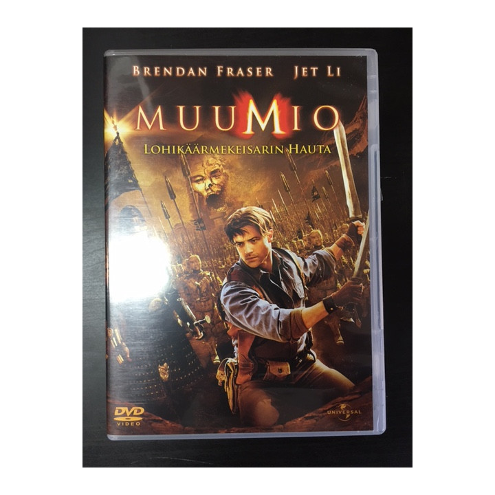 Muumio - Lohikäärmekeisarin hauta DVD (M-/M-) -seikkailu-
