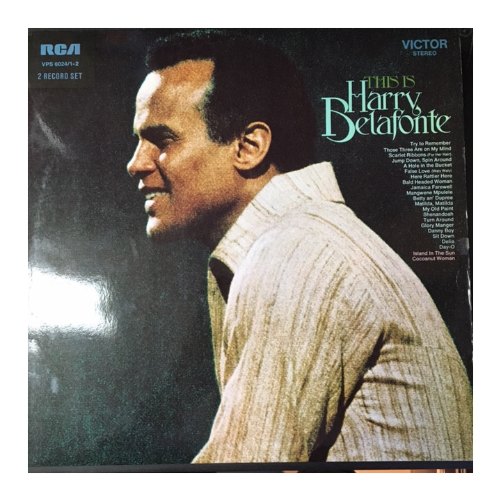 Harry Belafonte - This Is Harry Belafonte 2LP (VG+/VG+) -pop-