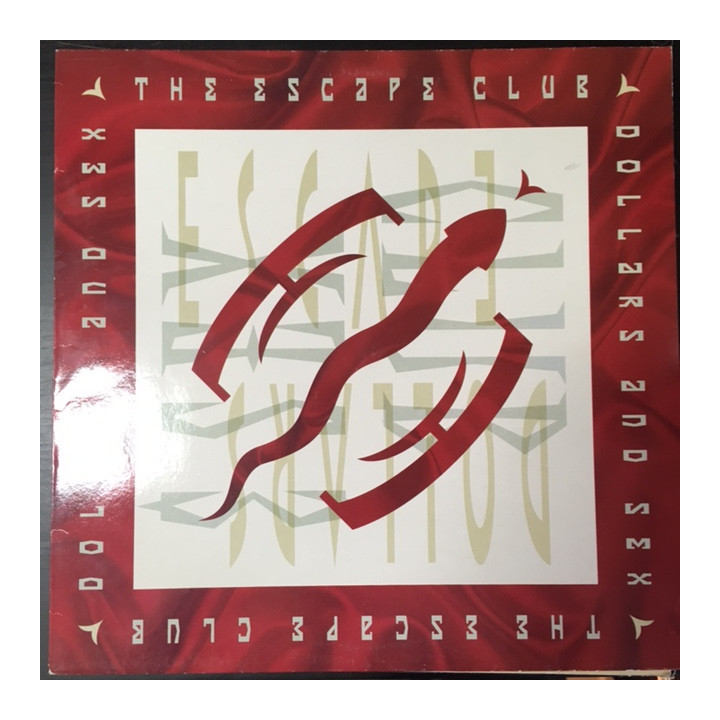 Escape Club - Dollars And Sex LP (VG+/VG+) -pop rock-