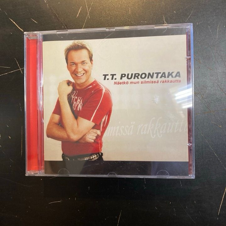 T.T. Purontaka - Näetkö mun silmissä rakkautta CD (M-/M-) -iskelmä-