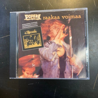 Popeda - Raakaa voimaa / Popeda 1. CD (G/VG) -hard rock-