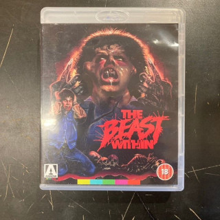 Beast Within (Arrow Video) Blu-ray+DVD (M-/VG+) -kauhu- (ei suomenkielistä tekstitystä)