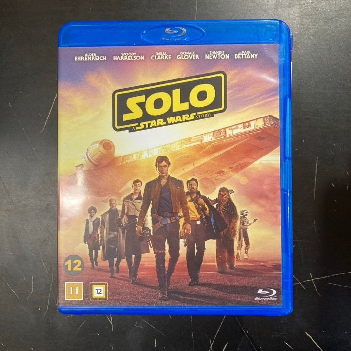 Solo - A Star Wars Story Blu-ray (M-/M-) -seikkailu/sci-fi-