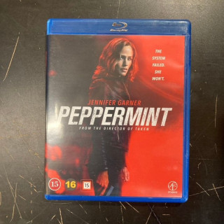 Peppermint Blu-ray (M-/M-) -toiminta/jännitys-