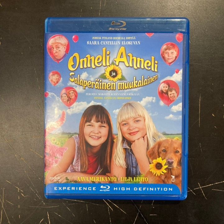 Onneli, Anneli ja salaperäinen muukalainen Blu-ray (M-/M-) -lastenelokuva-