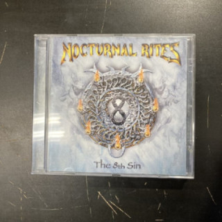 Nocturnal Rites - The 8th Sin CD (VG+/VG+) -power metal-