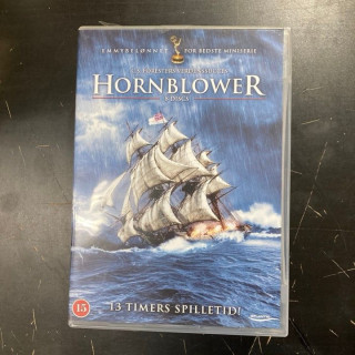 Hornblower - koko sarja 8DVD (VG+/M-) -tv-sarja-