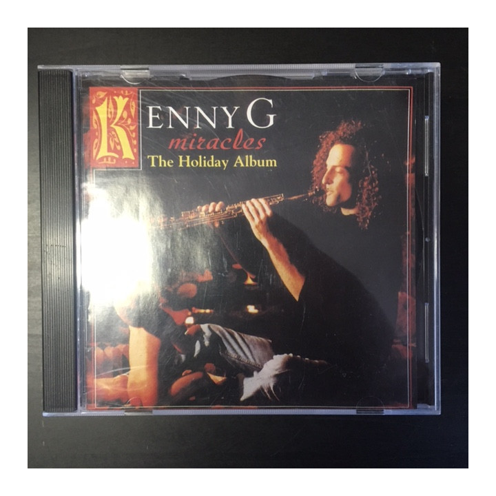Kenny G - Miracles (The Holiday Album) CD (VG+/M-) -joululevy-