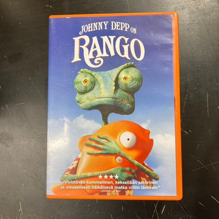 Rango DVD (VG+/M-) -animaatio-