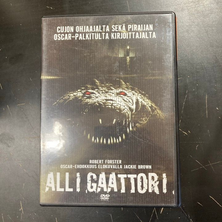 Alligaattori DVD (VG+/M-) -kauhu-