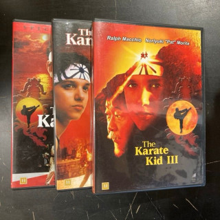 Karate Kid 1-3 3DVD (M-/M-) -toiminta/draama-