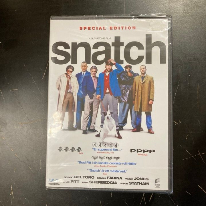 Snatch - hävyttömät (special edition) DVD (avaamaton) -toiminta/komedia-