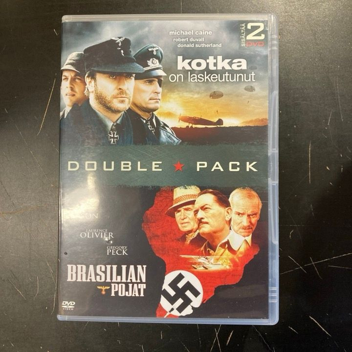 Kotka on laskeutunut / Brasilian pojat 2DVD (VG+-M-/M-) -sota/jännitys-