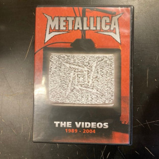 Metallica - The Videos 1989-2004 DVD (VG+/M-) -heavy metal-