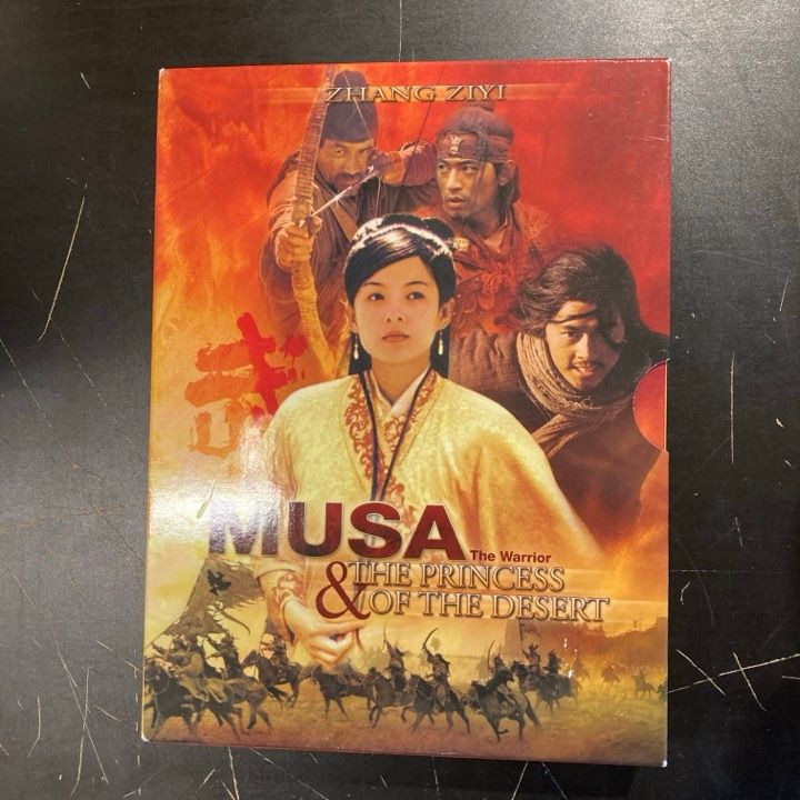 Musa - The Warrior & The Princess Of The Desert 3DVD (M-/VG+) -toiminta/draama-