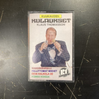 Klaus Thomasson - Kuukauden kulaukset C-kasetti (VG+/VG+) -komedia-
