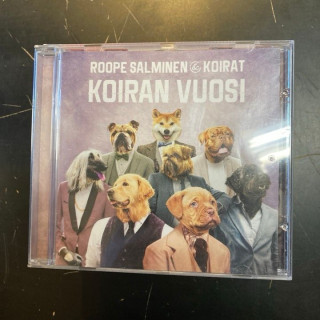 Roope Salminen & Koirat - Koiran vuosi CD (M-/M-) -hip hop-