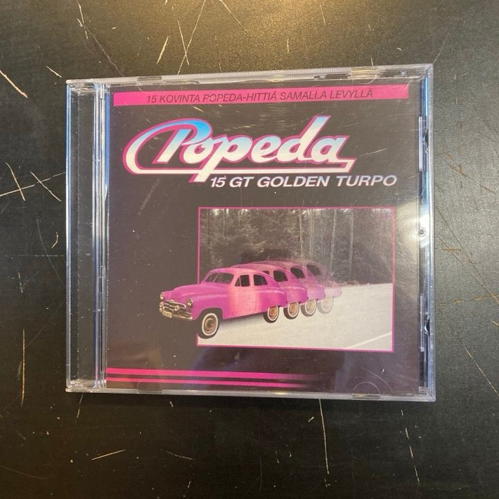 Popeda - 15 GT Golden Turpo (remastered) CD (M-/M-) -hard rock-