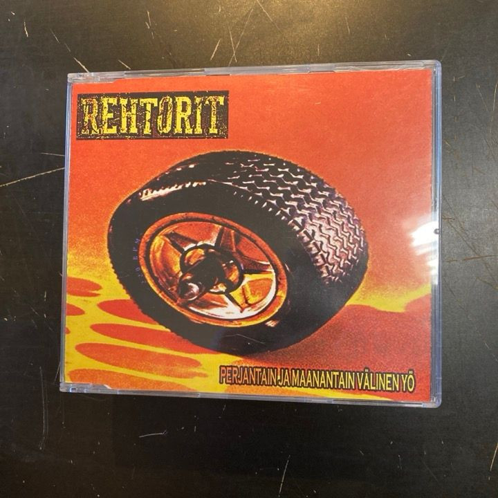 Rehtorit - Perjantain ja maanantain välinen yö CDS (VG+/M-) -punk rock- (sisältää zinen)