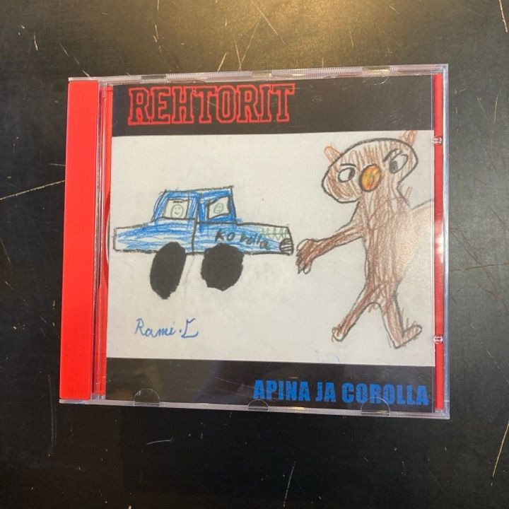 Rehtorit - Apina ja Corolla CDEP (M-/M-) -punk rock-