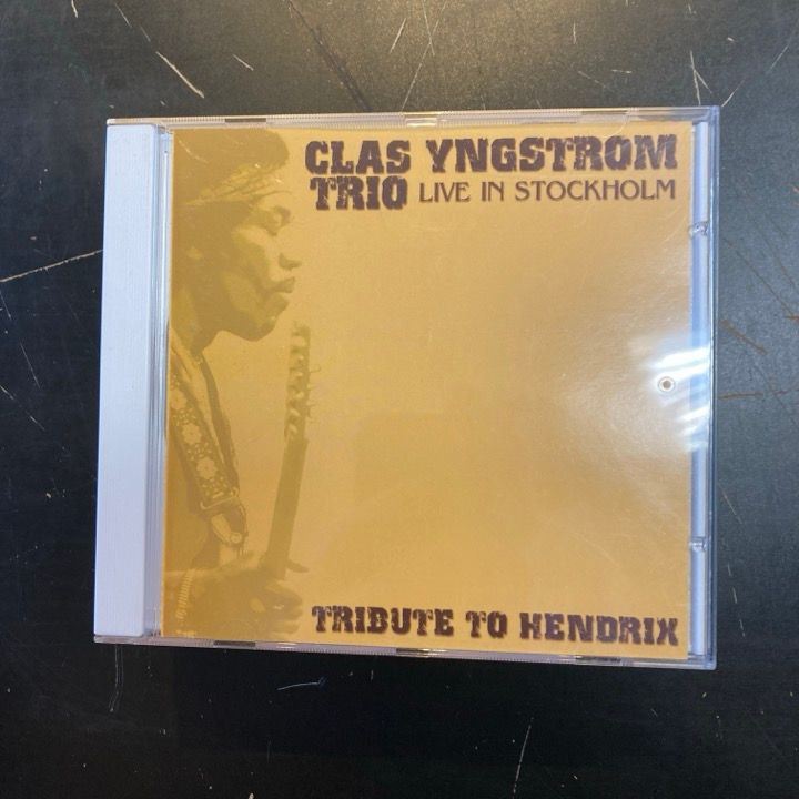 Clas Yngstrom Trio - Tribute To Hendrix (Live In Stockholm) CD (VG+/M-) -psychedelic blues rock-