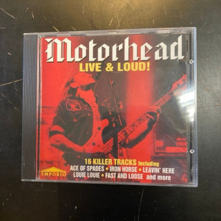 Motörhead - Live & Loud! CD (VG+/VG+) -heavy metal-