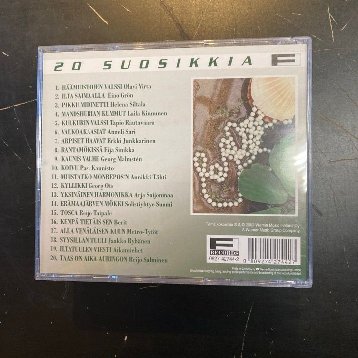 V/A - 20 suosikkia (Kauneimmat valssit 2) CD (M-/VG+)