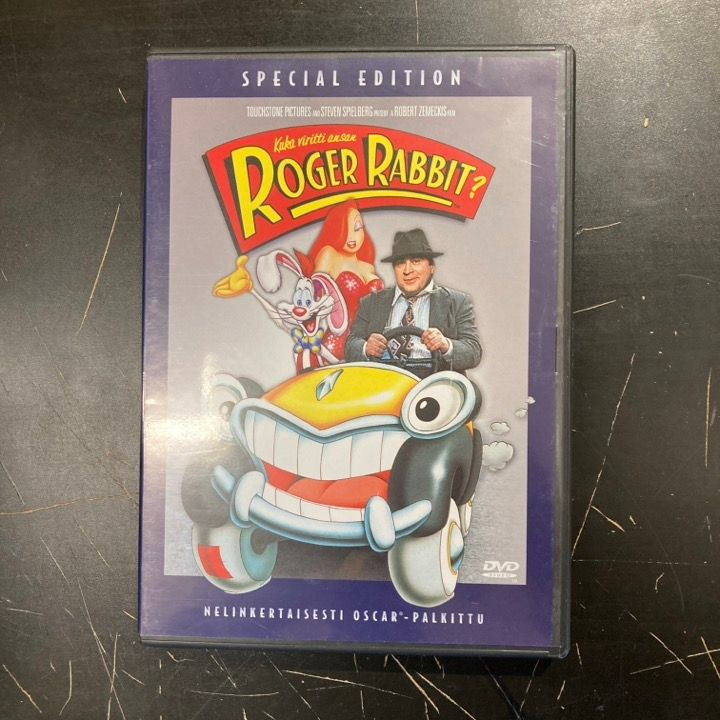 Kuka viritti ansan, Roger Rabbit? (special edition) DVD (VG/M-) -komedia/animaatio-