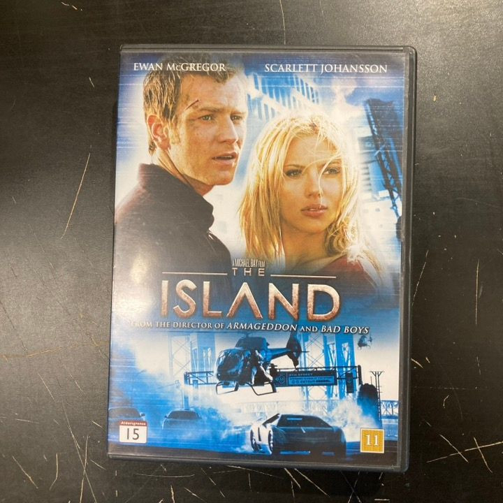 Island DVD (M-/M-) -toiminta/sci-fi-