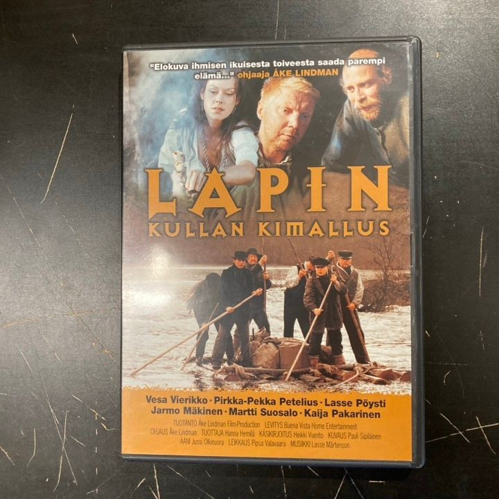 Lapin kullan kimallus DVD (M-/M-) -draama-