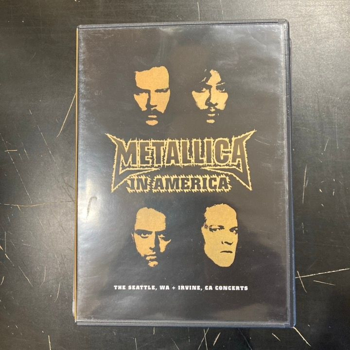 Metallica - In America DVD (VG+/VG+) -heavy metal-