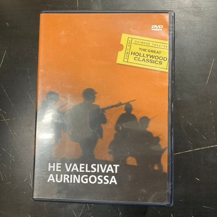 He vaelsivat auringossa DVD (VG+/M-) -sota-